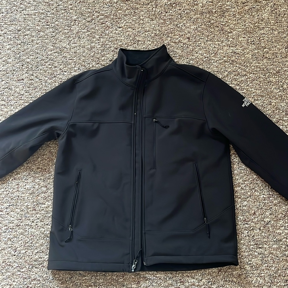 Black North Face Zip up Size Men’s L